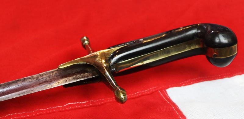 A Beautiful 18th to 19th Century Ottoman Shamshir. With Traditional Carved Horn Hilt