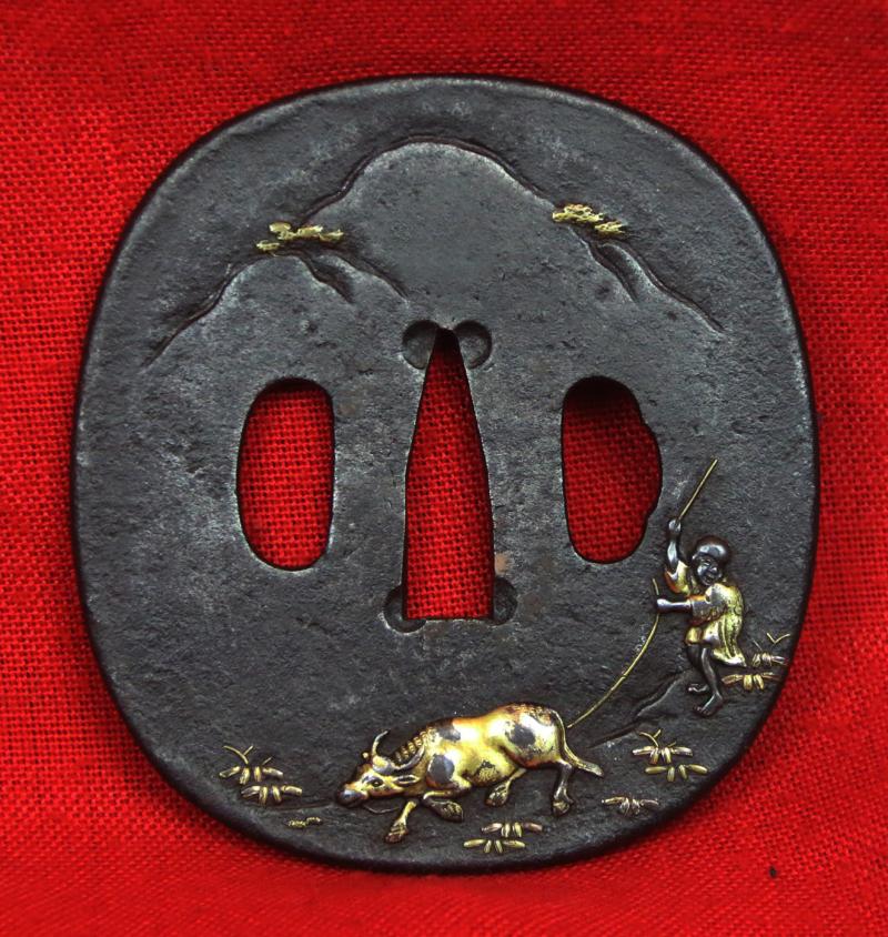 A Beautiful Antique Edo Samurai Long Katana. A Most Fine Katana With A Good Hon-Zukuri Blade With Midare Hamon and Full Length Hi