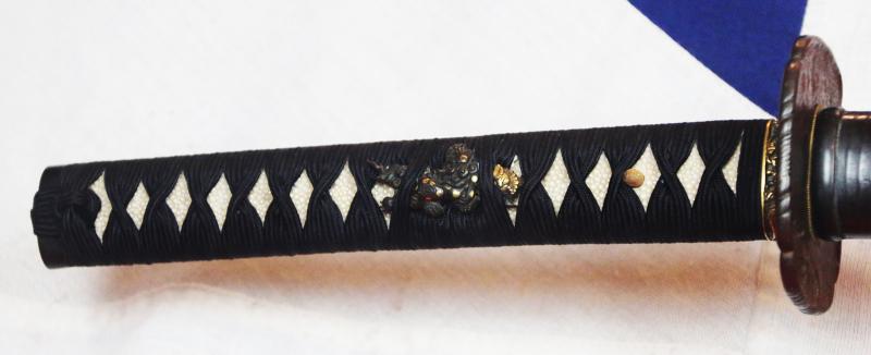 A Wonderful Shinto 'Shishi' Katana With All Original Edo Period Koshirae of Exemplary Museum Grade Fittings based on The Mythical Protectors of The Shinto Shrines, the Shishi Lion-Dogs