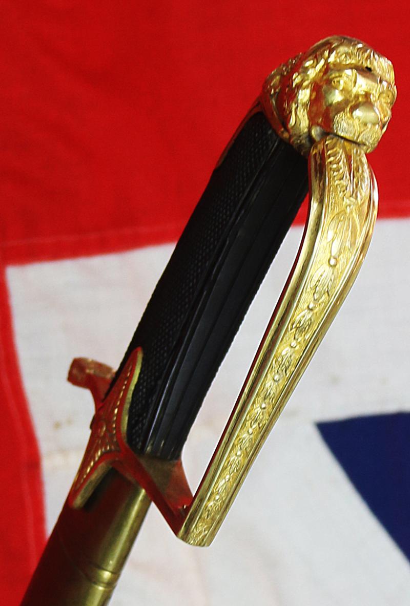 A Stunning Directoire Period French Blue and Gilt ‘Award’ & Imperial Garde Grade Sabre of a General or General Staff Officer, Probably By Boutet Director of Versailles. Napoleon's Personal Sword Maker