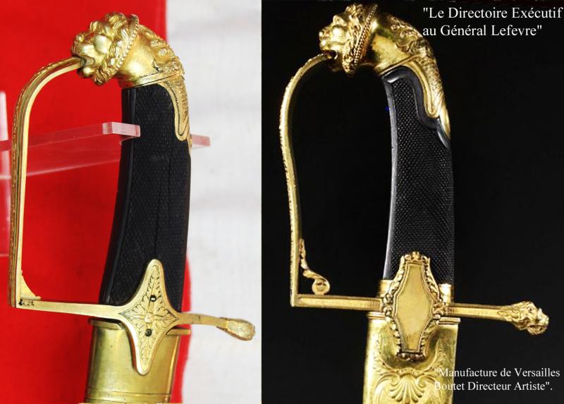 A Stunning Directoire Period French Blue and Gilt ‘Award’ & Imperial Garde Grade Sabre of a General or General Staff Officer, Probably By Boutet Director of Versailles. Napoleon's Personal Sword Maker