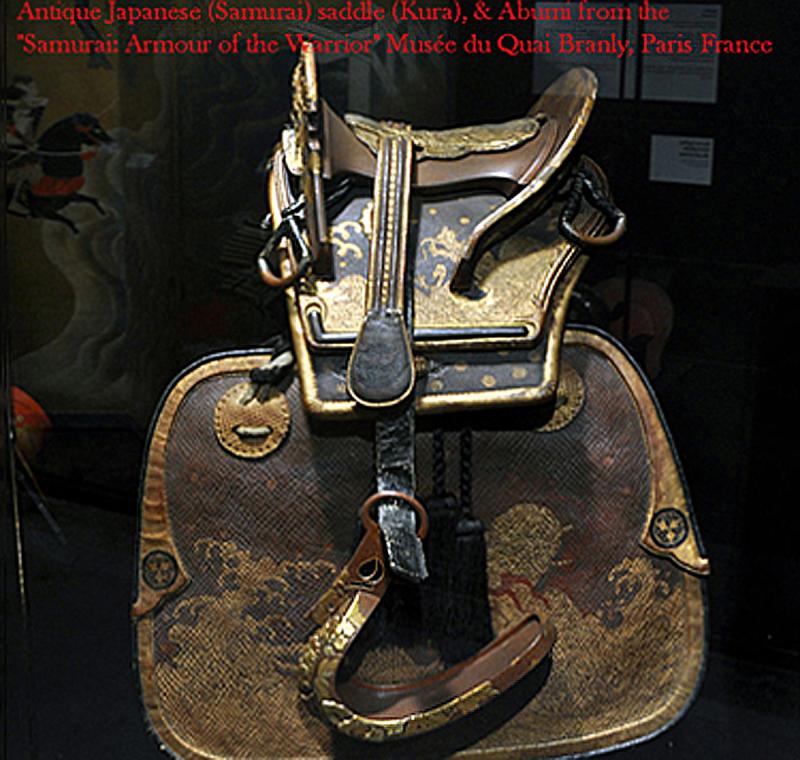 A Very Attractive, Edo Era 17th to 18th Century Samurai's Tetsu Abumi Stirrup, Inlaid With Silver in a Geometric Pattern