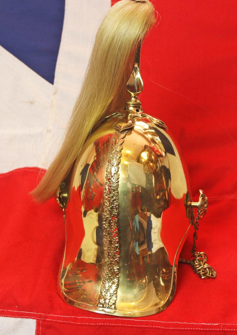 A Superb and Exemplary Original Service Issue Victorian Helmet of the 3rd {Prince of Wales} Regiment of Dragoon Guards