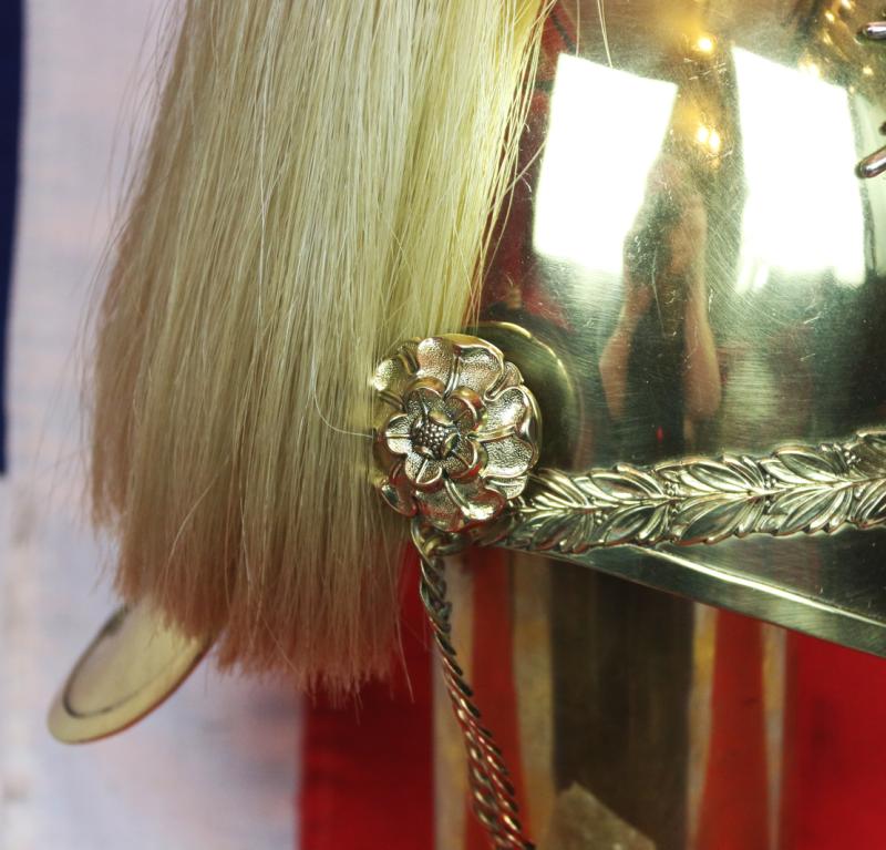 A Superb and Exemplary Original Service Issue Victorian Helmet of the 3rd {Prince of Wales} Regiment of Dragoon Guards