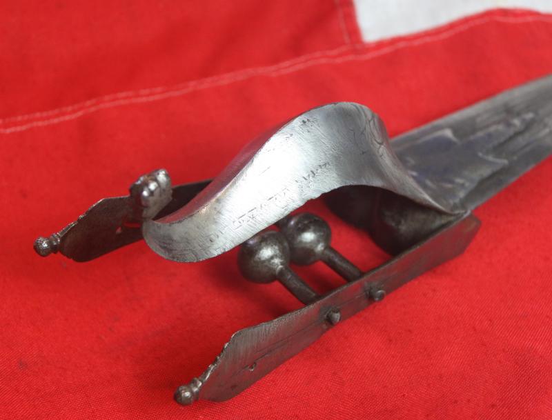 An Extremely Rare Example of a Vijayanagara Hooded Katar From South India,16th To Early 17th century.