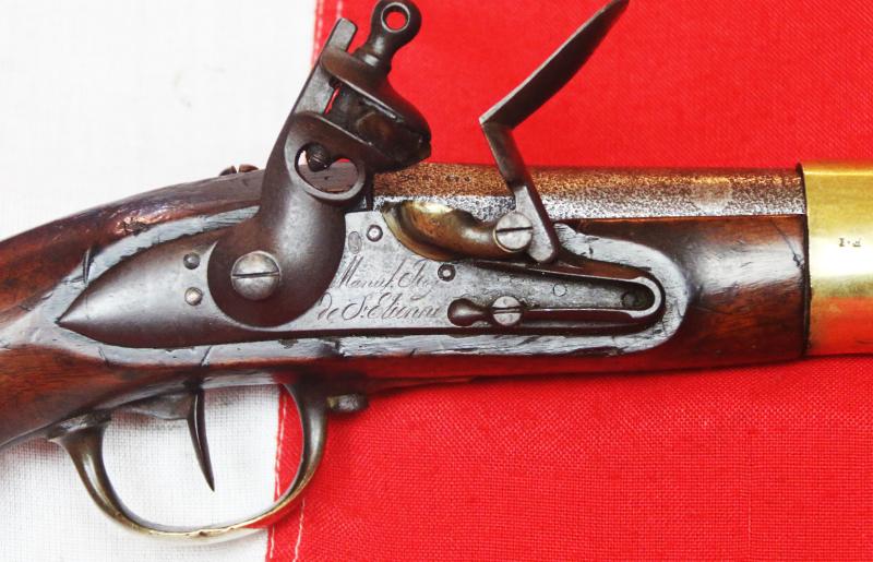 A Superb & Rare Historical French Cuirassier's Flintlock Pistol Year XIII Pattern. Made and Issued to the Cuirassiers Before Napoleon's 100 Days War. And Used At the Battles of Quatre Bras and Waterloo