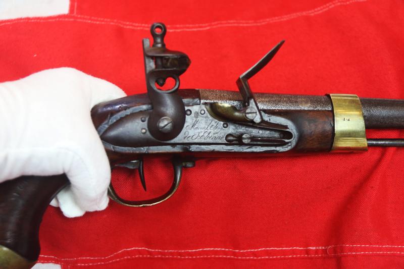 A Superb & Rare Historical French Cuirassier's Flintlock Pistol Year XIII Pattern. Made and Issued to the Cuirassiers Before Napoleon's 100 Days War. And Used At the Battles of Quatre Bras and Waterloo