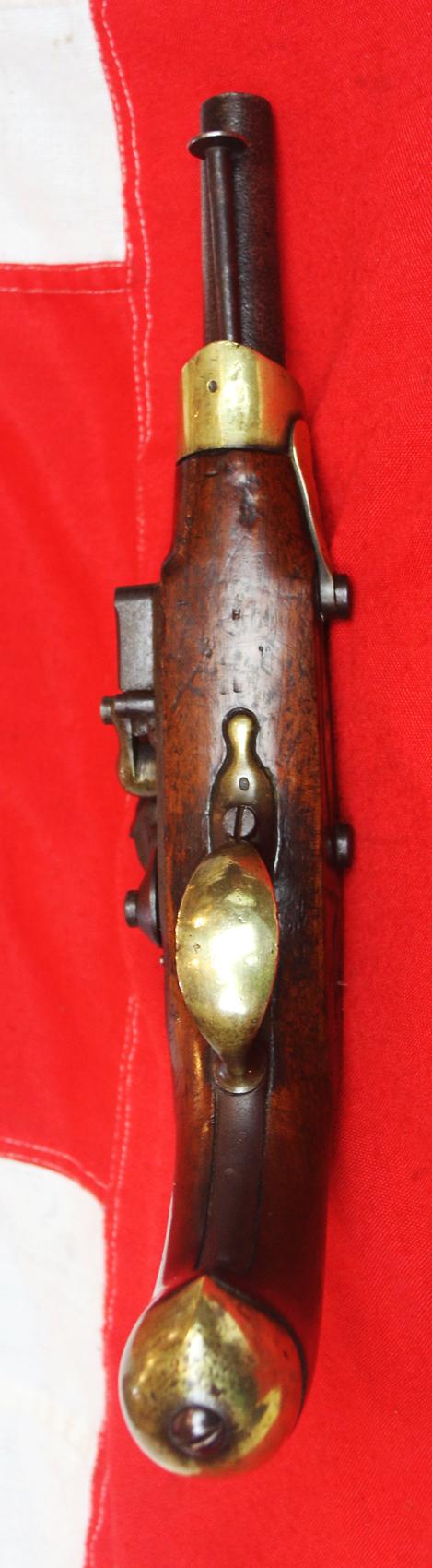 A Superb & Rare Historical French Cuirassier's Flintlock Pistol Year XIII Pattern. Made and Issued to the Cuirassiers Before Napoleon's 100 Days War. And Used At the Battles of Quatre Bras and Waterloo