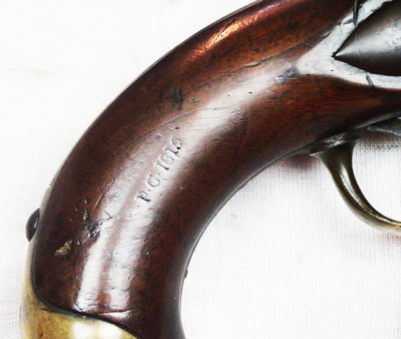 A Superb & Rare Historical French Cuirassier's Flintlock Pistol Year XIII Pattern. Made and Issued to the Cuirassiers Before Napoleon's 100 Days War. And Used At the Battles of Quatre Bras and Waterloo