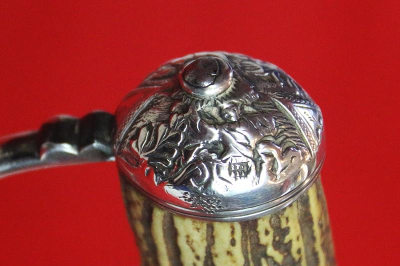 A Simply Captivating & Outstanding Solid Silver Mounted ‘Mermaid’ Shell Guard Hilted Sword, Likely of of an Admiral or Vice Admiral, Such as Admiral Lord Nelson’s Walpole-Suckling Silver Hunting Hanger Sword