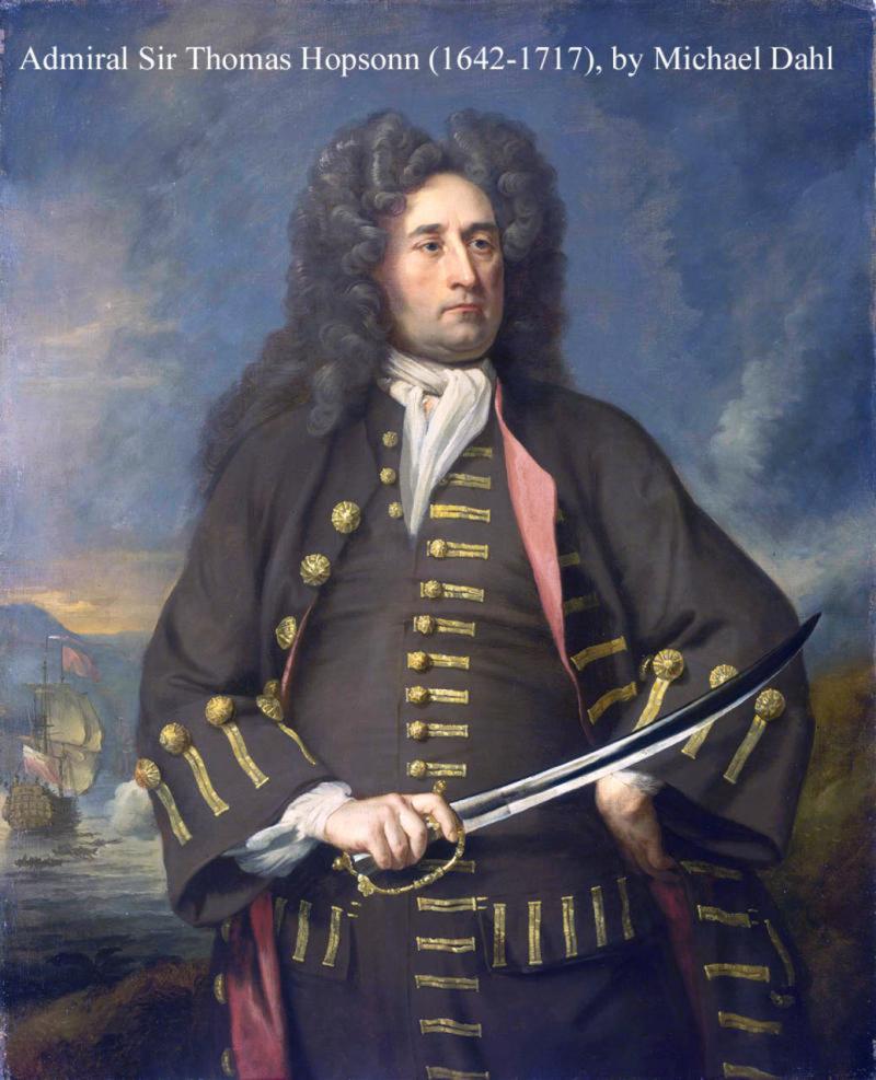 A Very Fine, 17th Century, King 'William & Queen Mary' Period Hangar Sword Cutlass of Senior Naval Officer's Admirals and Captains of the Royal Navy. Plus Infamous Pirates 🏴☠️.. King's Head Stamped Blade