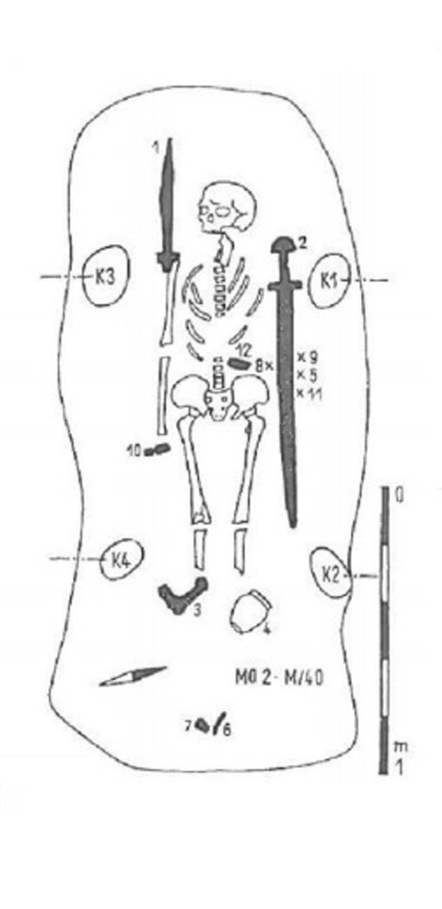 A Superb Old English-Viking Large 'Winged' Spear Javelin Head With Later Haft. A Vital Component in 'Shield Wall' Battles Over 1000 Years Old