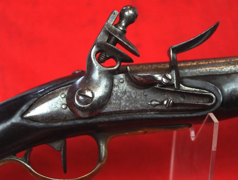 A Superb & Rare French Modele 1733-1766 Flintlock Pistol, Manufactured For The King of France, King Louis XVIth, For the American Revolutionary War Supply, To Aid General Washington's Forces in 1776