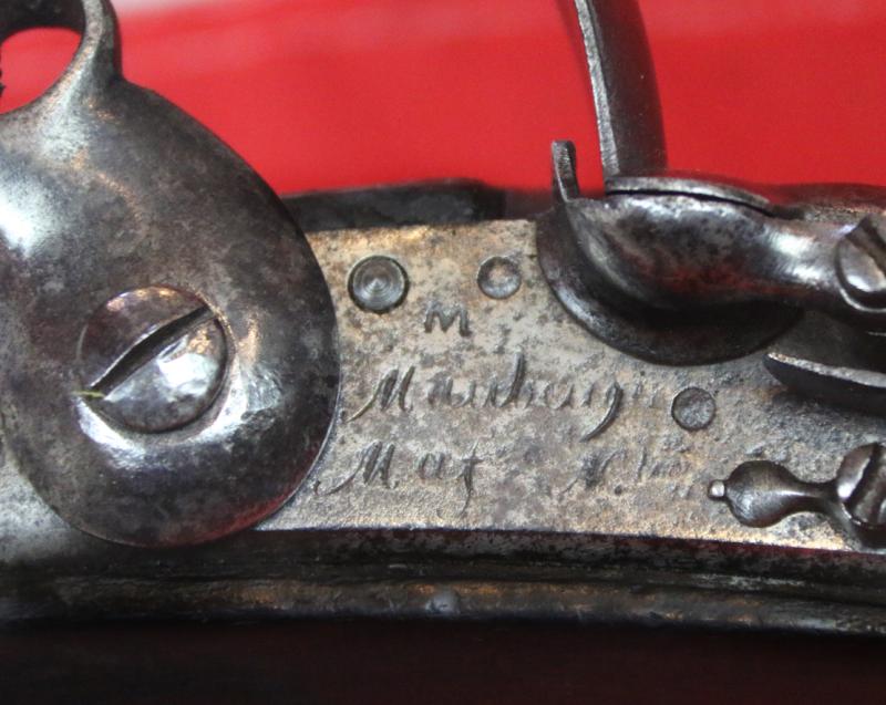 A Superb & Rare French Modele 1733-1766 Flintlock Pistol, Manufactured For The King of France, King Louis XVIth, For the American Revolutionary War Supply, To Aid General Washington's Forces in 1776