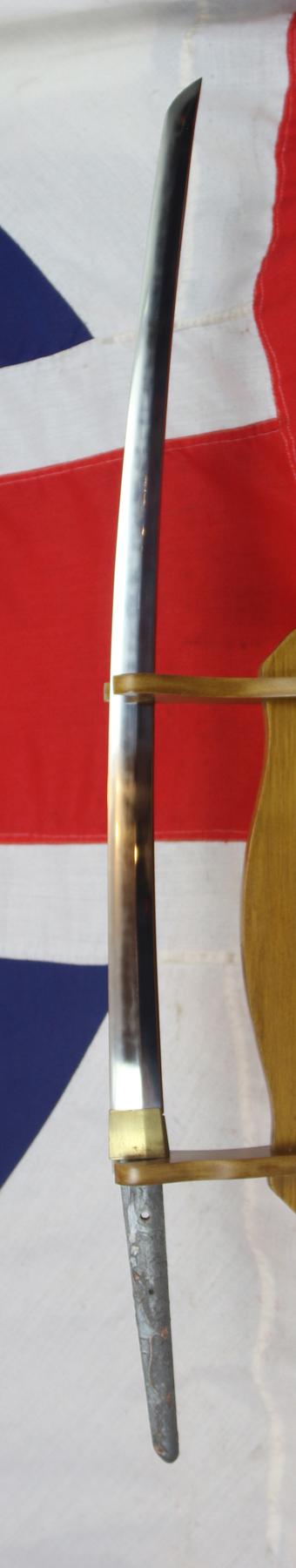 A Great Opportunity To Acquire A Most Beautiful & Stunning 4th/9th Ghurkha, 16th Brigade, 'Chindit' Officer's Japanese Combat War Trophy. A Japanese Officer's Shingunto Sword, Signed by Kanenori, and Dated 1944.