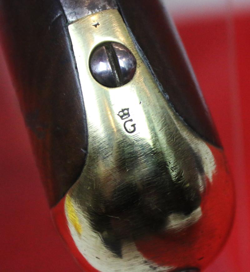 An Original, French, Napoleonic Year 13 Modele, & Dated 1813 French Flintlock Line Cavalry Pistol, Mauberge Manufacture Imperial. Manufactured For Napoleon's Army To Replace All The Grande Armee Pistols Lost In the Retreat From Moscow