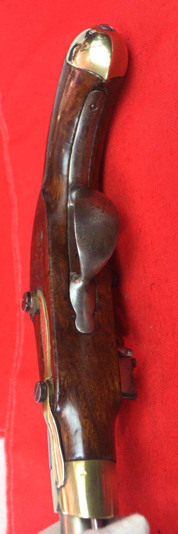 An Original, French, Napoleonic Year 13 Modele, & Dated 1809 French Flintlock Line Cavalry Pistol, Mauberge Manufacture Imperial. Manufactured For Napoleon's Grande Armee.