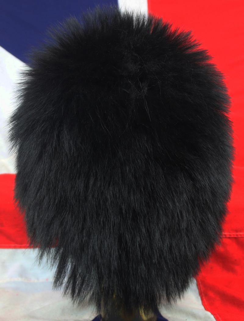 A Superb, Original, Her Majesty Queen ELizabeth II, Household Division Drum Major's Welsh Guards Bearskin Cap. In Superb Condition, A Post 1953 Coronation Era, Bearskin, For a Member of The Battalion Staff {Gloriously Fluffy}
