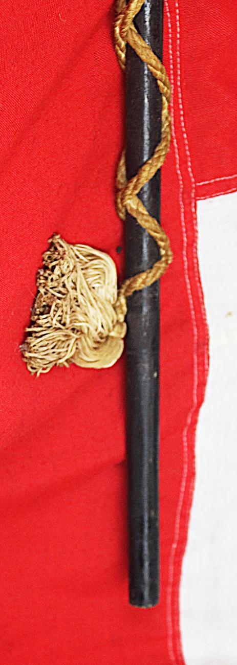 A Good King George VIth Pattern Household Division Drum Major's, of The Welsh Guards Marching Mace