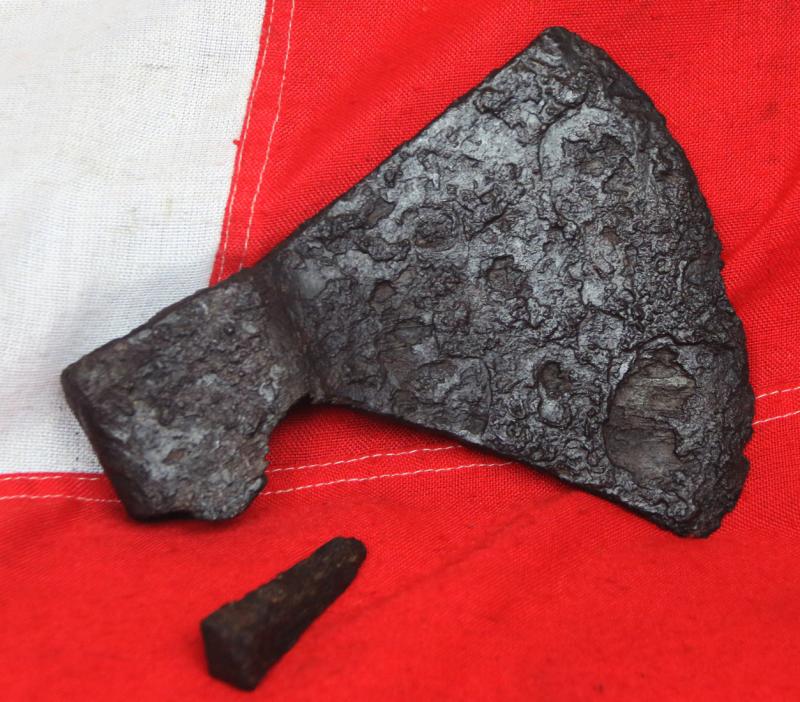 A Super Historical Saxon Warrior's Axe. Likely a Saxon Thegn. Circa 850. As Was Used at the Battle of Basing of Saxon King Æthelred and His Brother, The Future Saxon, King Alfred the Great During the Viking Invasions of the Kingdom of Wessex