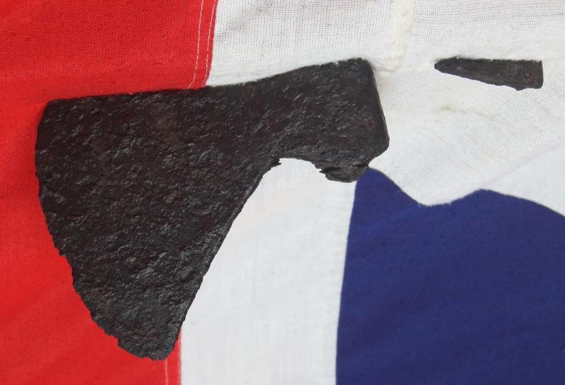 A Super Historical Saxon Warrior's Axe. Likely a Saxon Thegn. Circa 850. As Was Used at the Battle of Basing of Saxon King Æthelred and His Brother, The Future Saxon, King Alfred the Great During the Viking Invasions of the Kingdom of Wessex