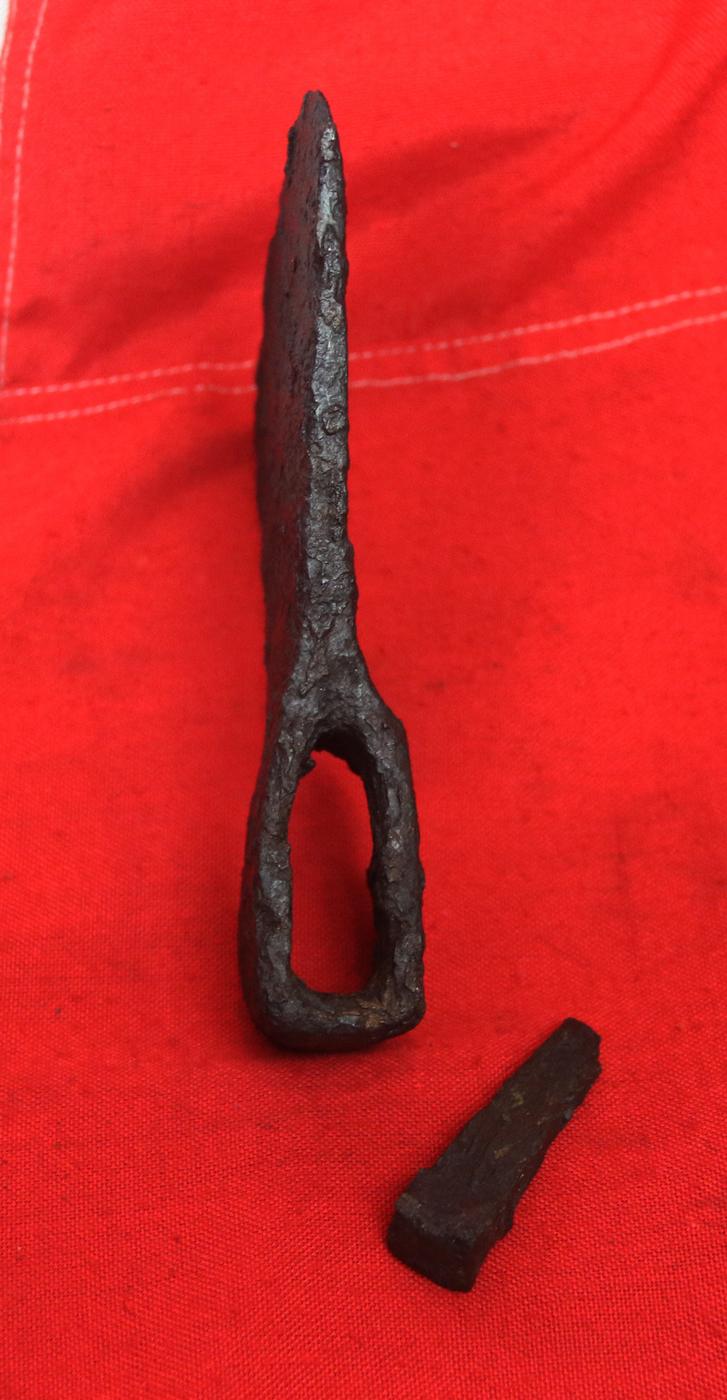 A Super Historical Saxon Warrior's Axe. Likely a Saxon Thegn. Circa 850. As Was Used at the Battle of Basing of Saxon King Æthelred and His Brother, The Future Saxon, King Alfred the Great During the Viking Invasions of the Kingdom of Wessex