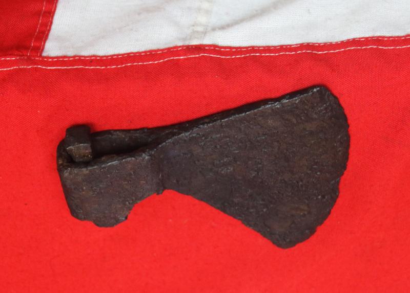A Super Historical Saxon Warrior's Axe. Likely a Saxon Thegn. Circa 850. As Was Used at the Battle of Basing of Saxon King Æthelred and His Brother, The Future Saxon, King Alfred the Great During the Viking Invasions of the Kingdom of Wessex