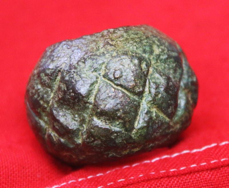 A Very Good & Fine Original Medieval 'Crusader' Knight's Bronze Battle Mace & Scorpion Flail Mace Head Circa 12th Century. Around 900 Years Old, In Superb Condition and With Excellent Natural Age Patination