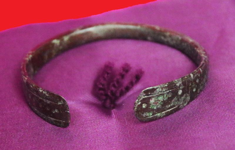 A Fine, Original, Bronze Imperial Roman Legionary's Military Armilla, As Awarded for Military Gallantry. Almost 2000 Years Old Donum Militarium. Worn From The Period of Emperors Trajan, Hadrian Marcus Aurelius, Lucius Verus & Commodus