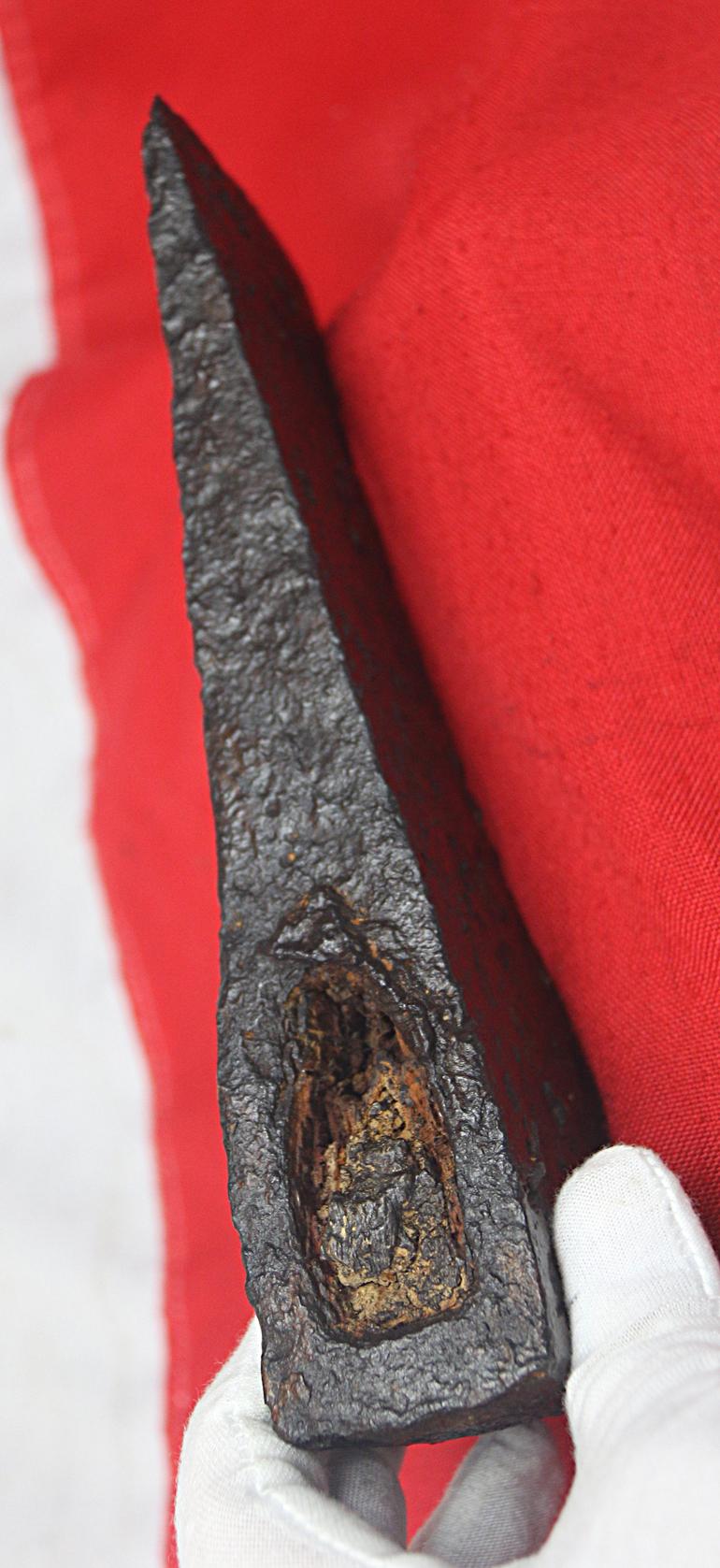 A Fantastic and Phenomenally Powerful Two Handed Viking War Hammer Axe. Weighing Just Under Four Pounds. Wheeler {1927} A, Type I Circa 840 AD