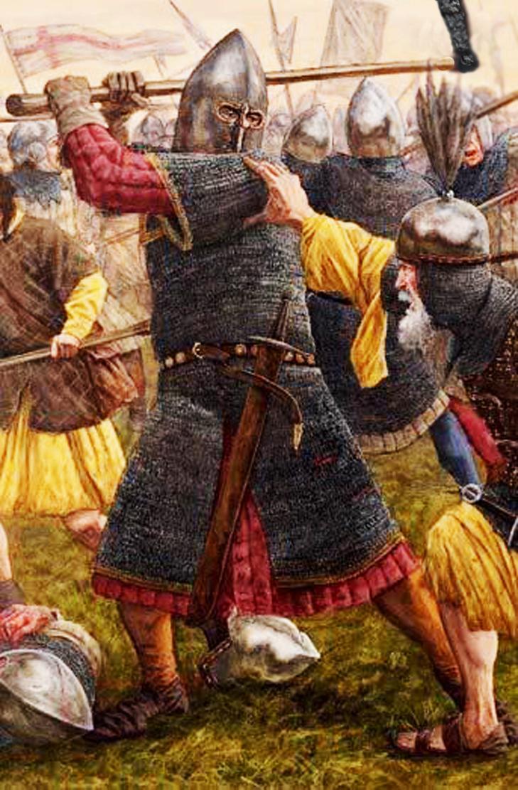 A Fantastic and Phenomenally Powerful Two Handed Viking War Hammer Axe. Weighing Just Under Four Pounds. Wheeler {1927} A, Type I Circa 840 AD