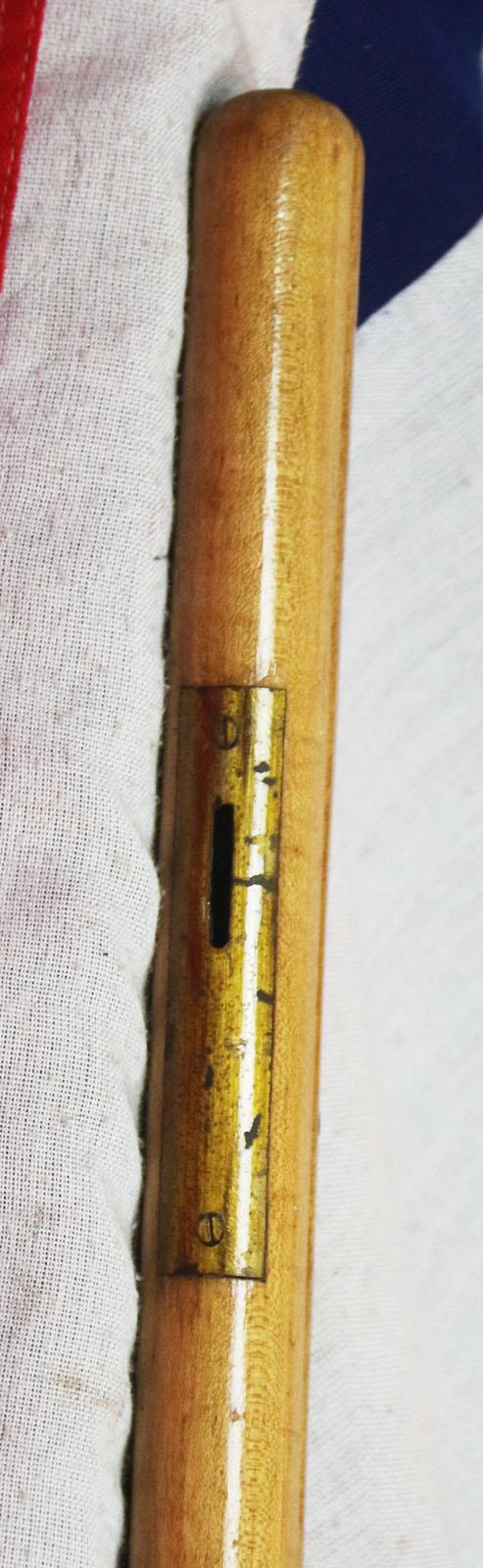 A Household Division, Welsh Guards, Drum Major's, Vintage Pace Stick. E.R II Period