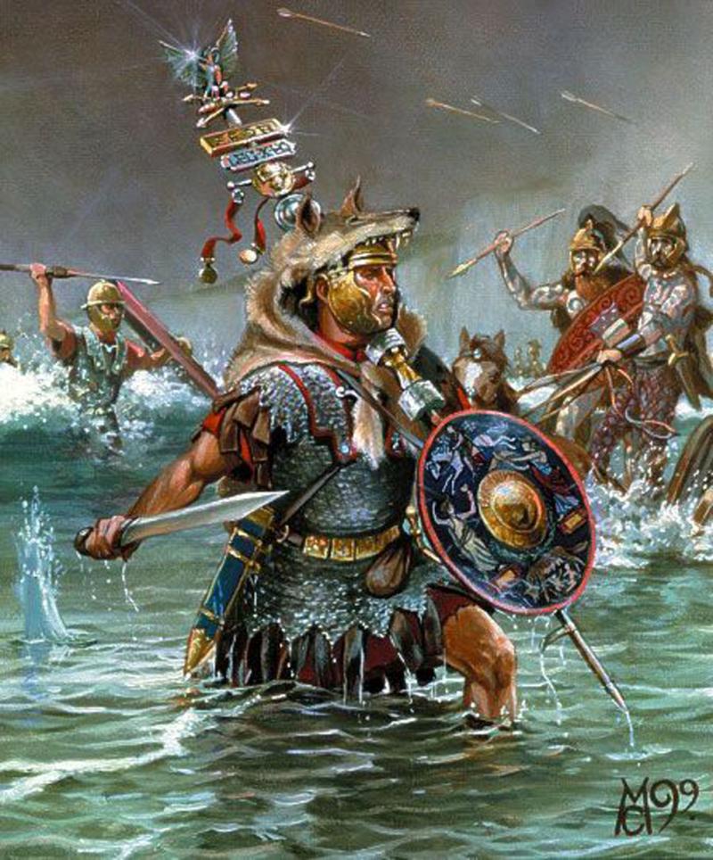 Most Rare & Desirable, Status Ring, An Original Ancient Roman Bronze Ring Engraved With A Roman Legion’s Eagle Standard. An Image Of An Ancient Roman Legion's Standard Possibly For The Legion's Aquilfer {Standard Bearer} Circa 1700 Years Old