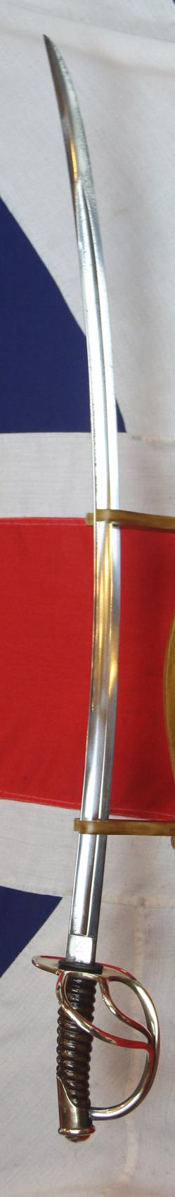 Superb Original US Civil War Cavalry Sabre By Roby, Chelmsford Mass. Dated 1864 Identical to General George Armstrong Custer's Cavalry Sabre, An 1864 Roby Contract Sword, Inspected by AGM For Custer's Wolverines. Possibly Made For The Michigan Brigade