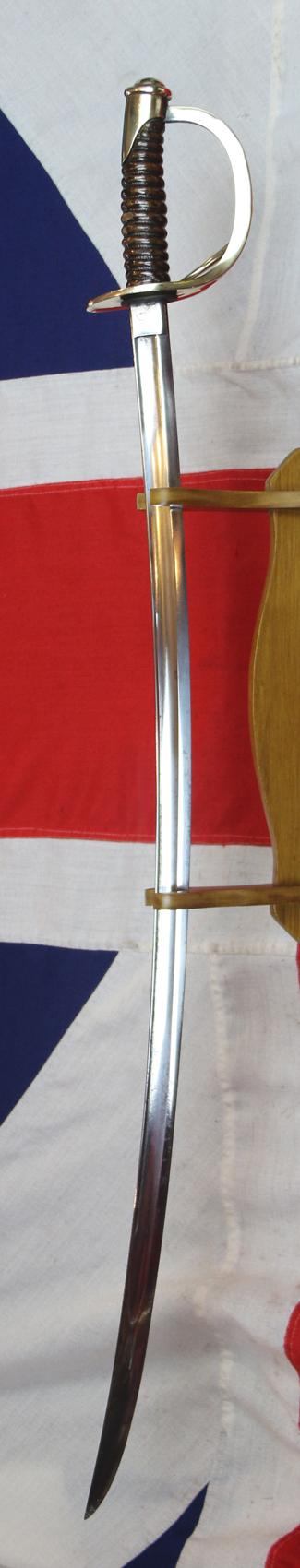 Superb Original US Civil War Cavalry Sabre By Roby, Chelmsford Mass. Dated 1864 Identical to General George Armstrong Custer's Cavalry Sabre, An 1864 Roby Contract Sword, Inspected by AGM For Custer's Wolverines. Possibly Made For The Michigan Brigade