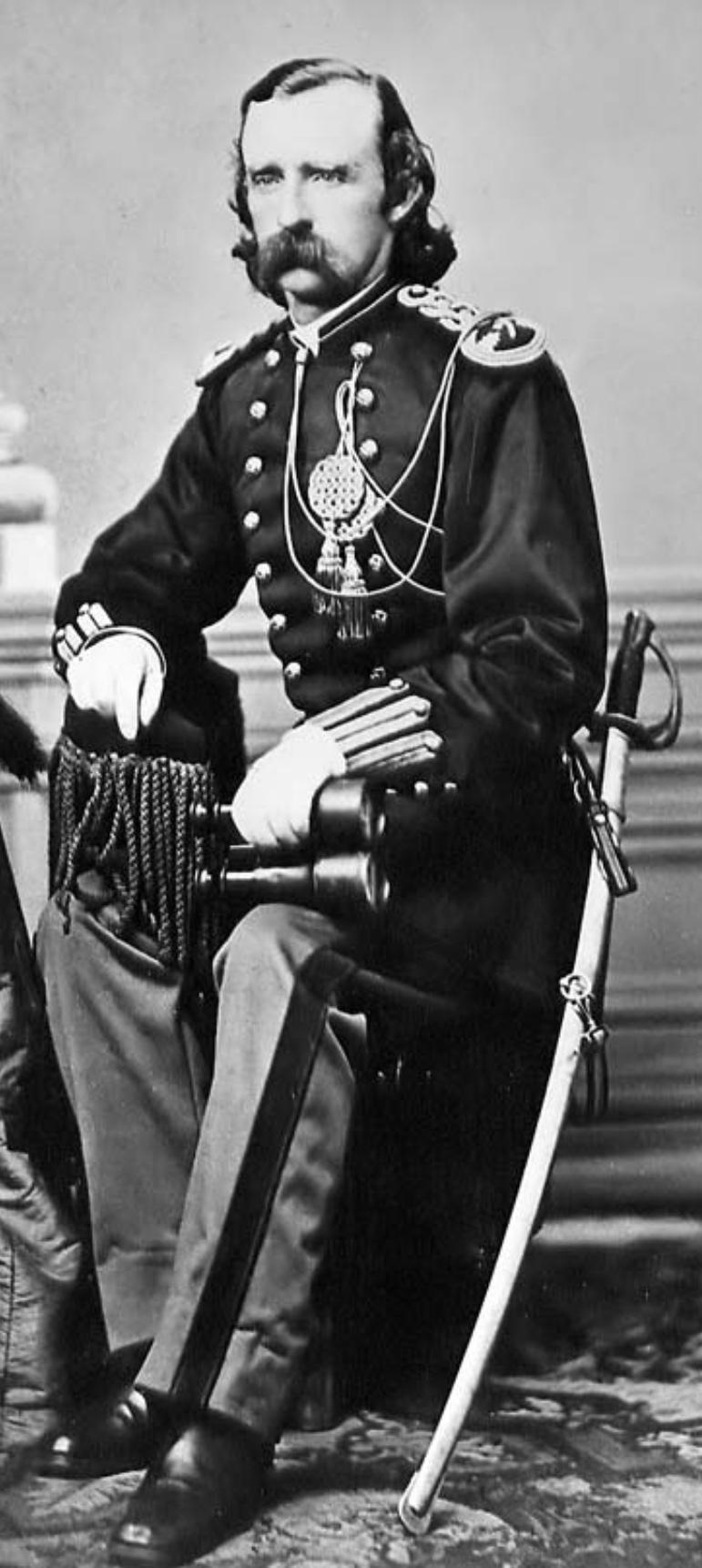 Superb Original US Civil War Cavalry Sabre By Roby, Chelmsford Mass. Dated 1864 Identical to General George Armstrong Custer's Cavalry Sabre, An 1864 Roby Contract Sword, Inspected by AGM For Custer's Wolverines. Possibly Made For The Michigan Brigade