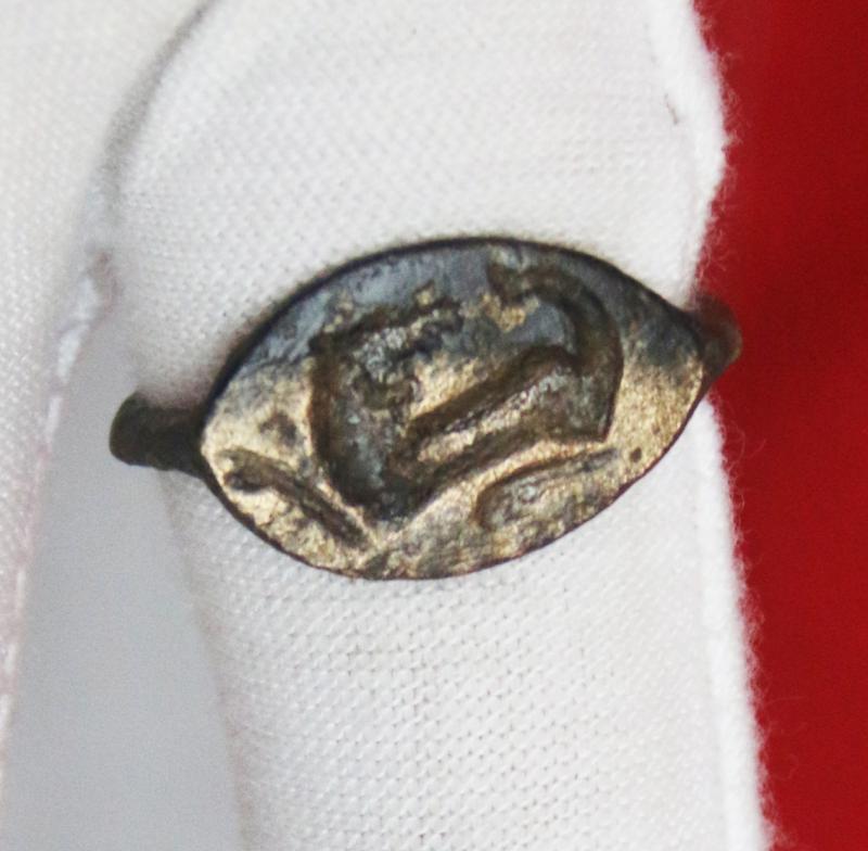 Ancient Roman Gladiator's Aes Corinthiacum Bronze Ring, Of A Colosseum Barbary Lion Late Old Republic Era To Early Empire Period. Over 2000 Years Old. Made & Used From the Reigns of Julius Caeser to Emperor Trajan