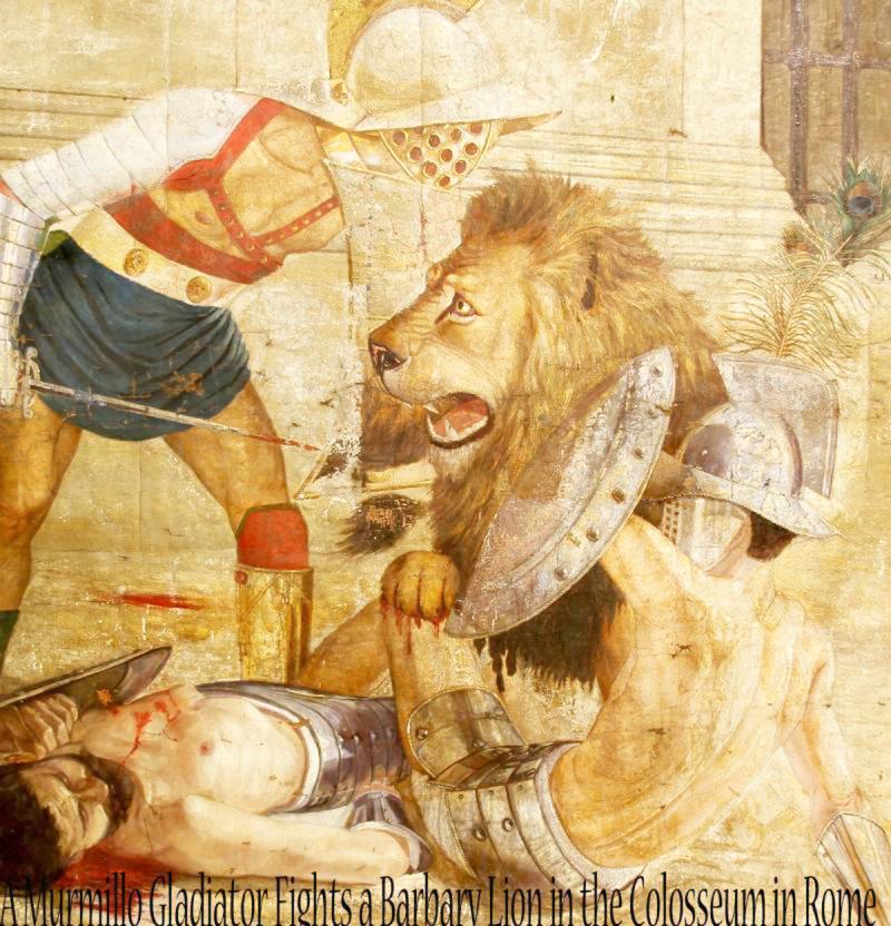 Ancient Roman Gladiator's Aes Corinthiacum Bronze Ring, Of A Colosseum Barbary Lion Late Old Republic Era To Early Empire Period. Over 2000 Years Old. Made & Used From the Reigns of Julius Caeser to Emperor Trajan