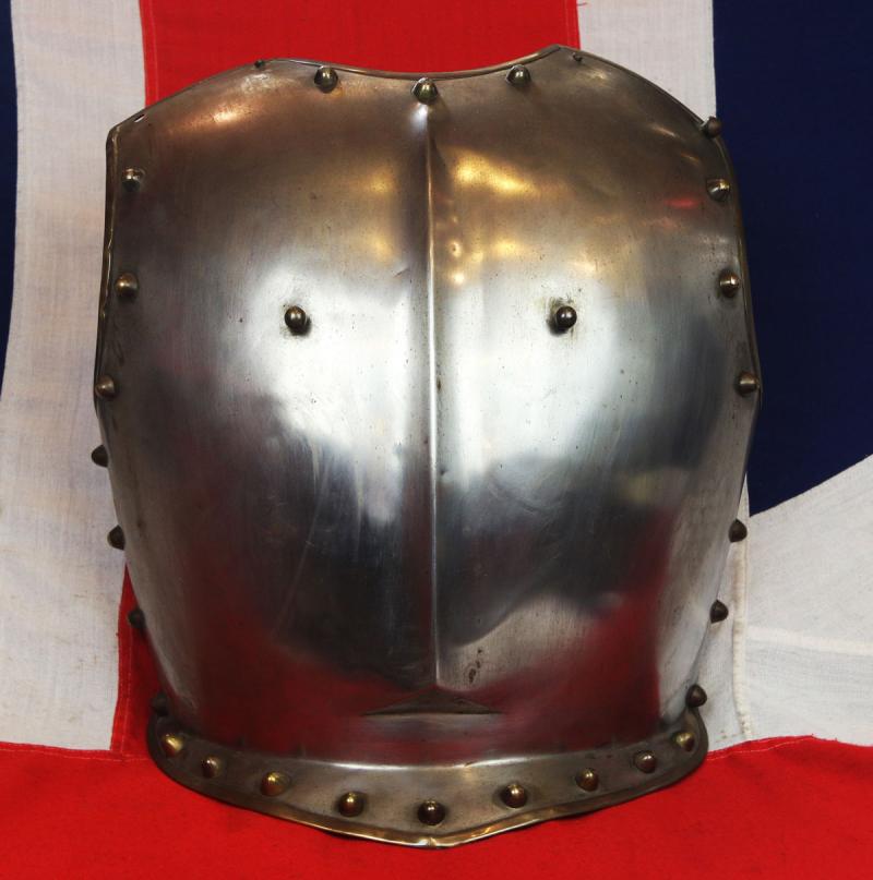 Original, Antique, Victorian Household Cavalry Armour Breastplate Cuirass of the LifeGuards, The Blues &The Royals. the Mounted Personal Bodyguard Regiments of the British Monarch, Part of The Household Division
