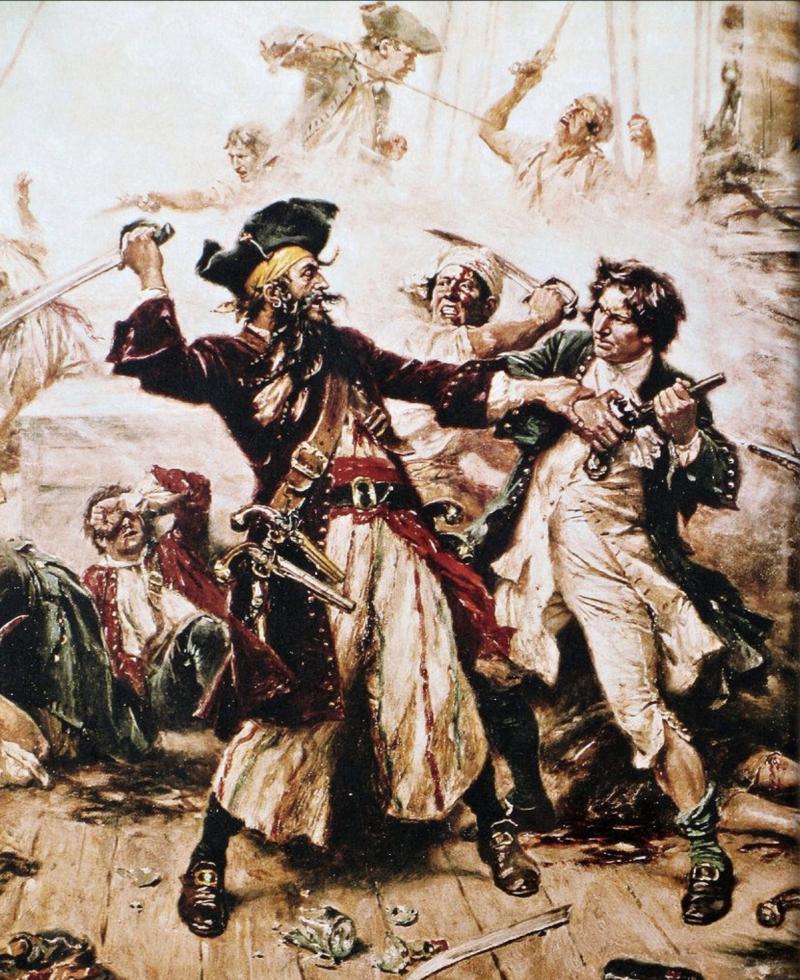 A Late 17th to Early 18th Century Hangar Used and Favoured By Naval Officers & Admirals, And Pirate π΄ββ οΈ Captains From the 17th Century 9 Years War, The Indian French War, The American Revolution & Up To the 1780's