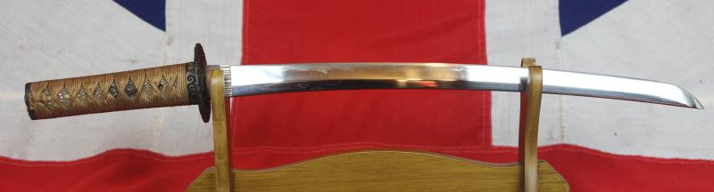 A Superb Koto Period Wakizashi Signed By Master Smith Sukesada