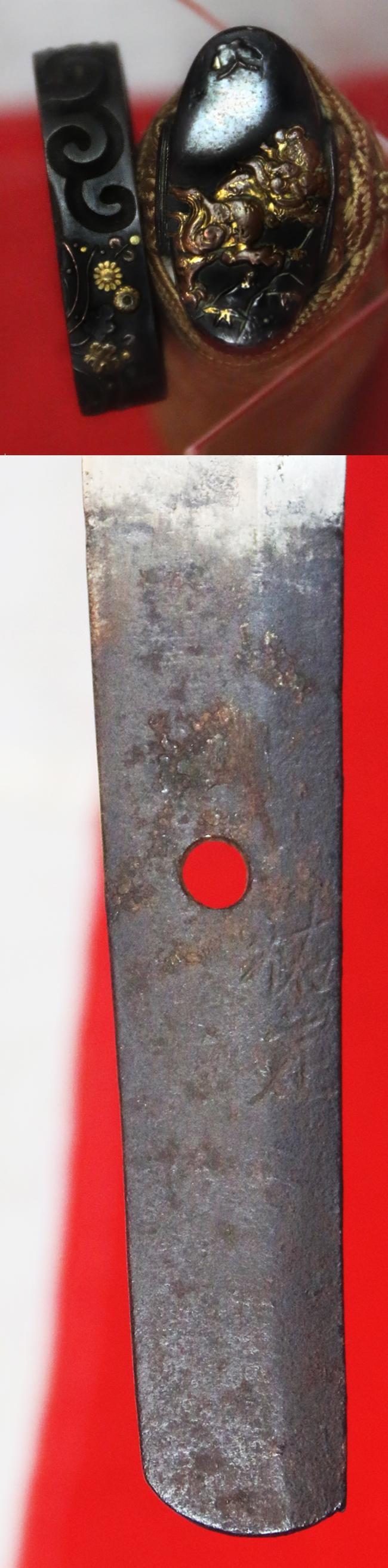 A Superb Koto Period Wakizashi Signed By Master Smith Sukesada