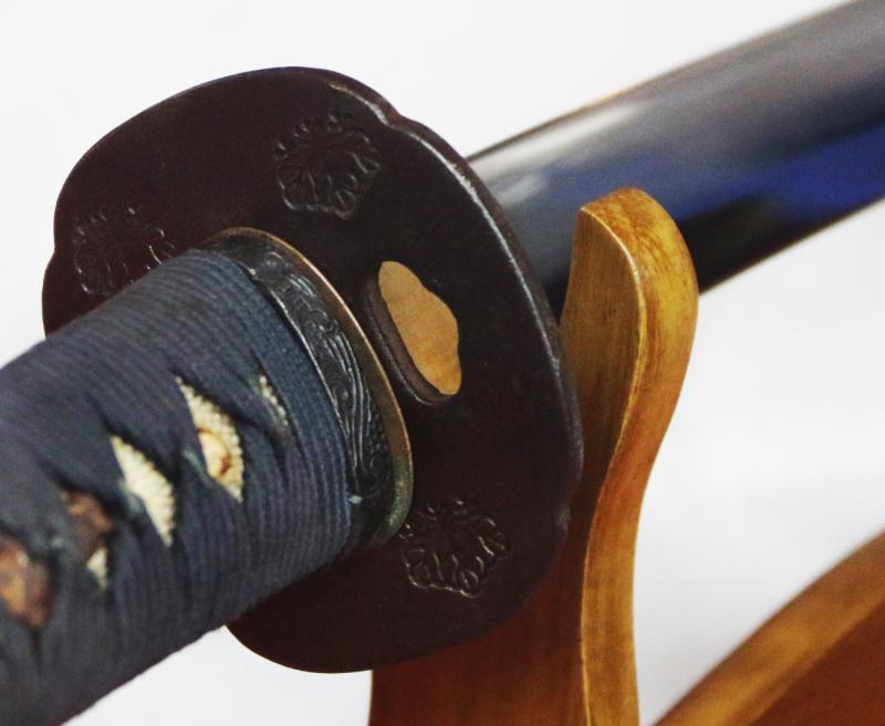 A Very Fine Superior, Very Likely Gendaito, Traditional Hand Made Japanese Officer's Sword. Signed Tanigawa Ichishin Saku In Fabulous Condition