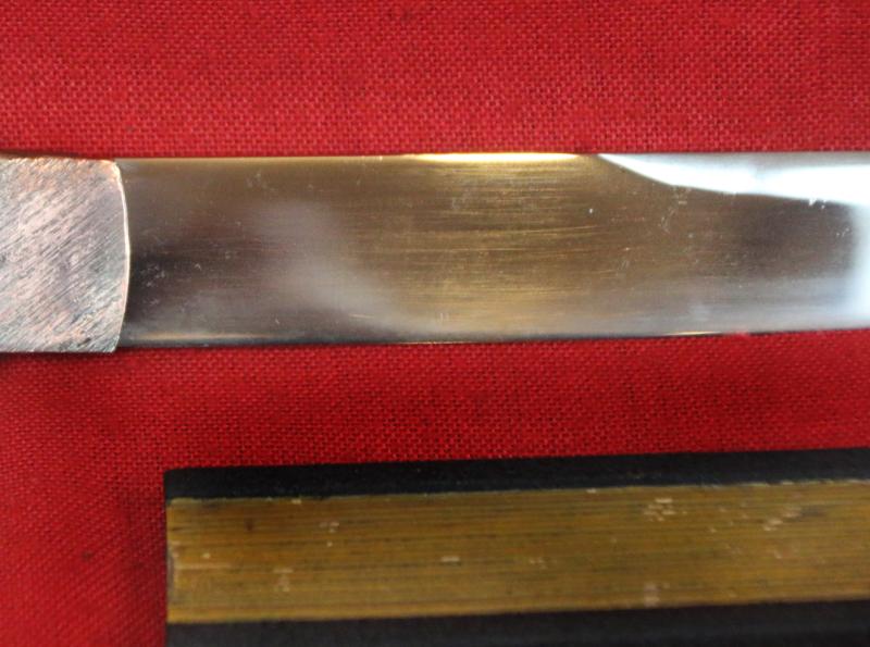 A Superb, Original, Antique Japanese Shinshinto Period, 19th Century, Samurai's, Secret, Hidden Fan-Dagger, A Kanmuri-Otoshi Form Kakushi Ken