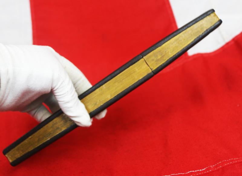 A Superb, Original, Antique Japanese Shinshinto Period, 19th Century, Samurai's, Secret, Hidden Fan-Dagger, A Kanmuri-Otoshi Form Kakushi Ken