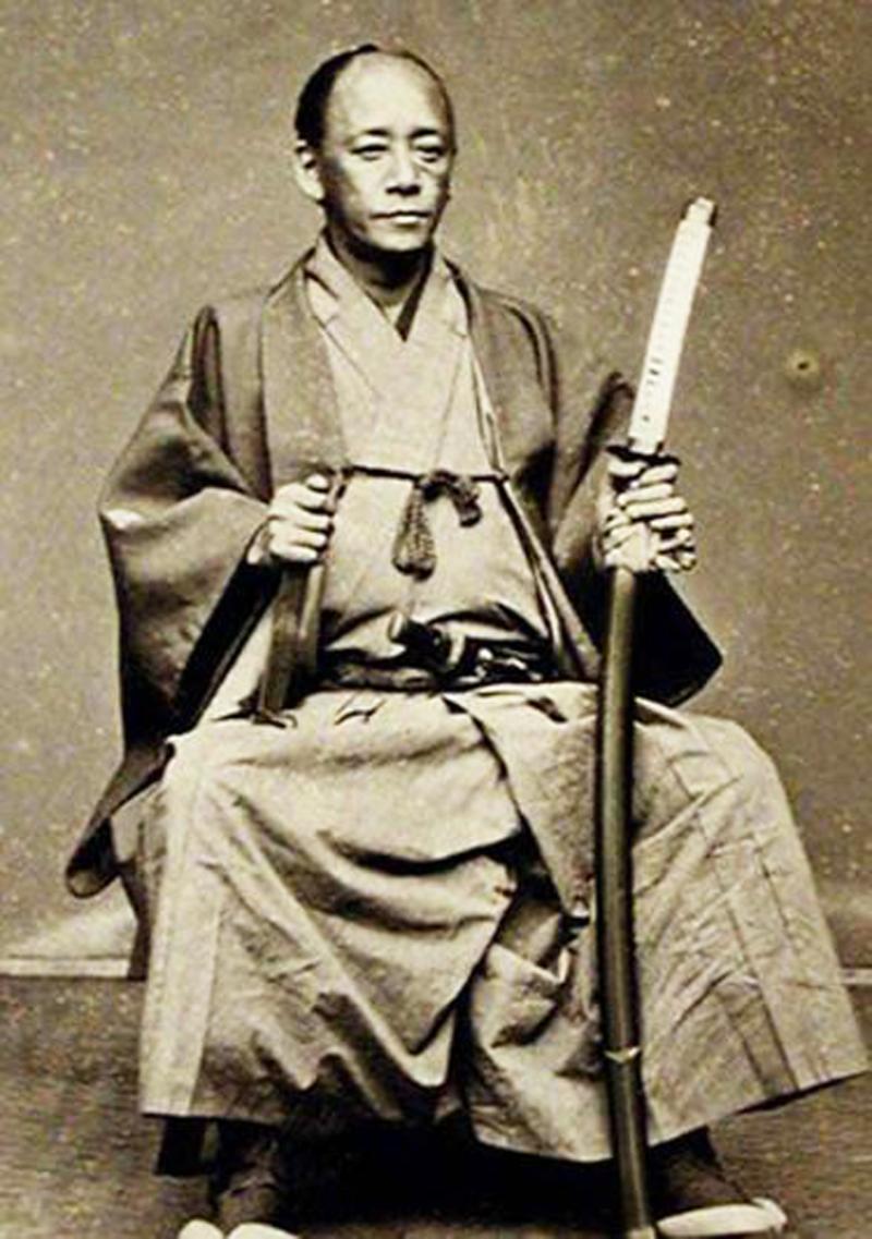 A Superb, Original, Antique Japanese Shinshinto Period, 19th Century, Samurai's, Secret, Hidden Fan-Dagger, A Kanmuri-Otoshi Form Kakushi Ken