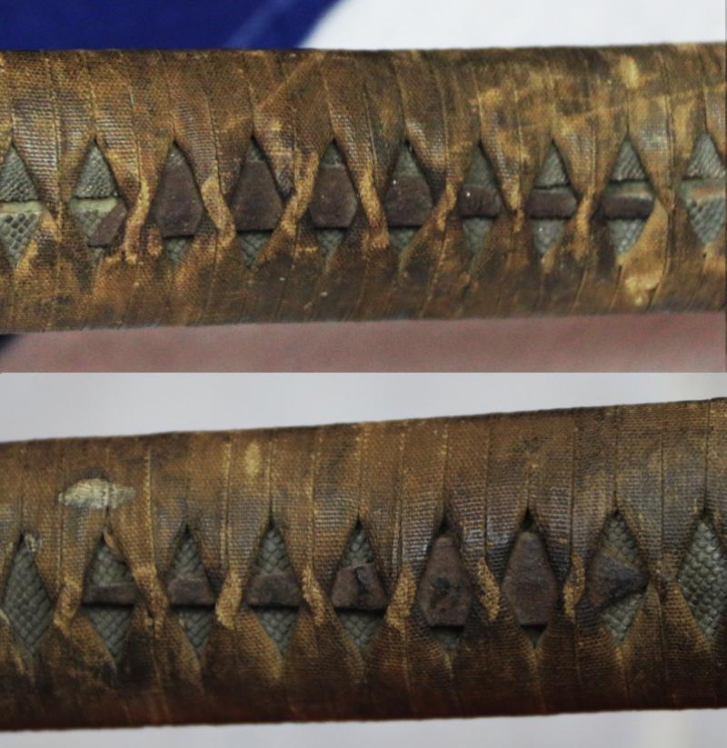 A Magnificent and Large Horse Mounted Samurai's Battle Sword Katana, With A Simply Stunning Shinto Blade In Near Mint Condition for Age. The Mounts Are All Completely Original Edo Period.