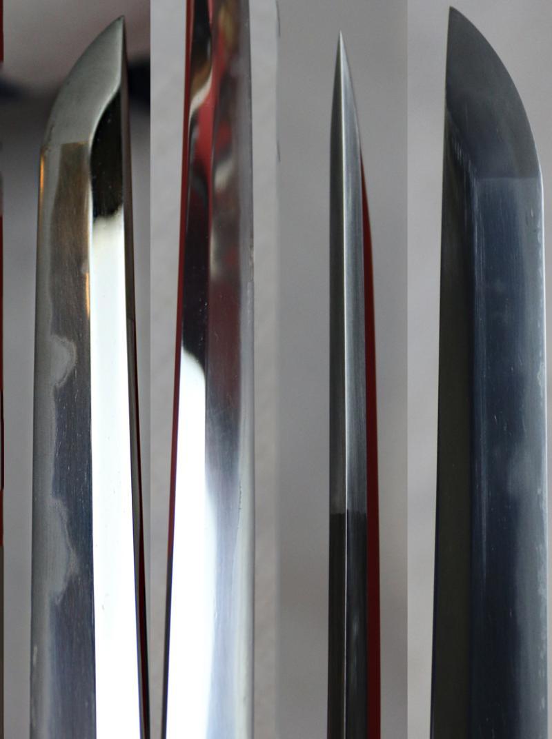 A Stunning, Antique, Edo Period Shinto 'Dragon Horimono' Katana With A Carved Horimono Blade of a Dragon. With a Superb Suguha Hamon