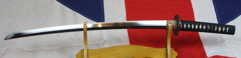 A Beautiful Original Signed Bizen Yokoyama Sukekane 尉祐包 Dated February 1867, He Was The 13th Generation Sukesada & 58th Generation From The Founder of Bizen Smiths In Superb Polish With Edo Period Mounts of Shakudo & Gold by Yasuyuki 安随