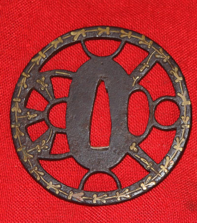 A Beautiful Original Signed Bizen Yokoyama Sukekane 尉祐包 Dated February 1867, He Was The 13th Generation Sukesada & 58th Generation From The Founder of Bizen Smiths In Superb Polish With Edo Period Mounts of Shakudo & Gold by Yasuyuki 安随